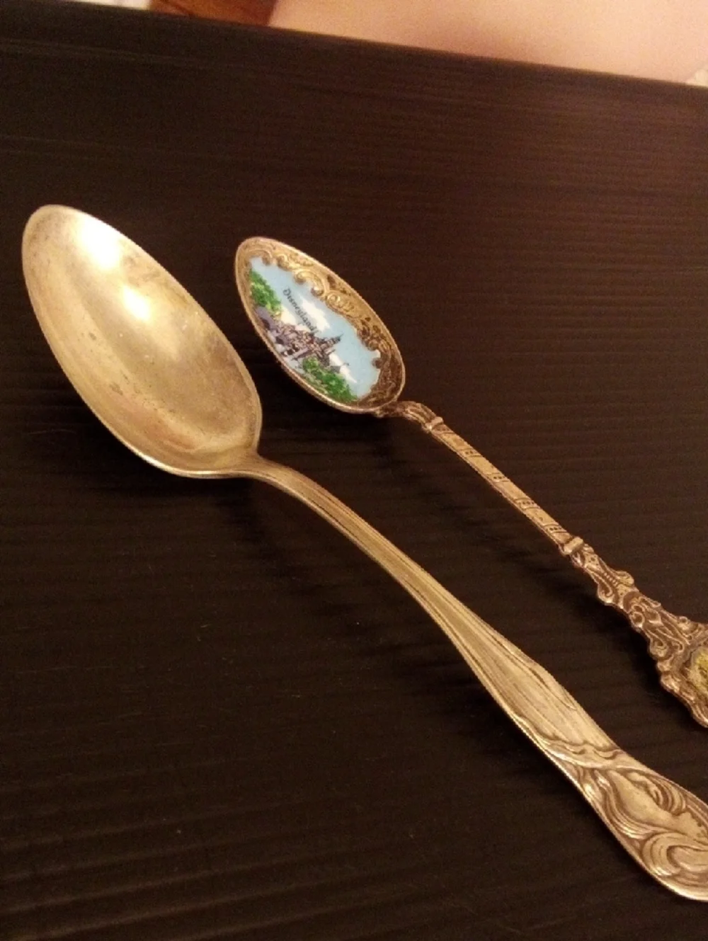 Make Offers - Silver Tone Decorative Collectible Spoons - Set of 2